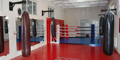 Ring de box la sol